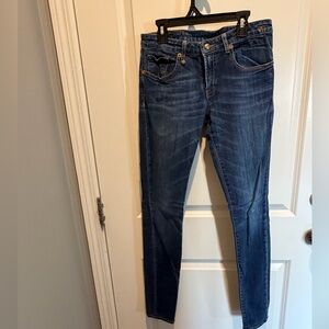 R13 Dark Blue Women's Skinny Jeans